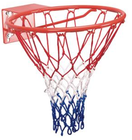 Basketball Nylon Goal Net - Red White Blue